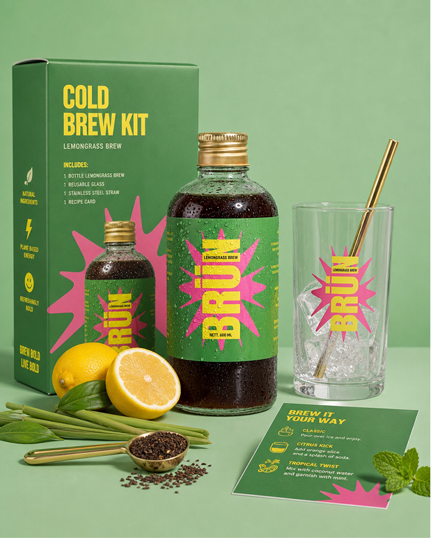 Lemongrass Cold Brew kit — brew it your way